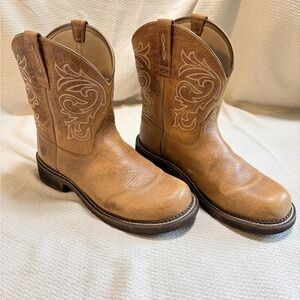 Ariat Fatbaby Leather Western Boots